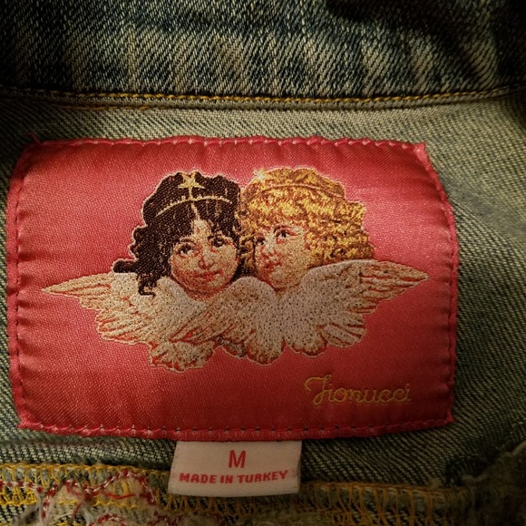 Fiorucci Vintage Denim Jean Jacket. - Picture 2 of 5
